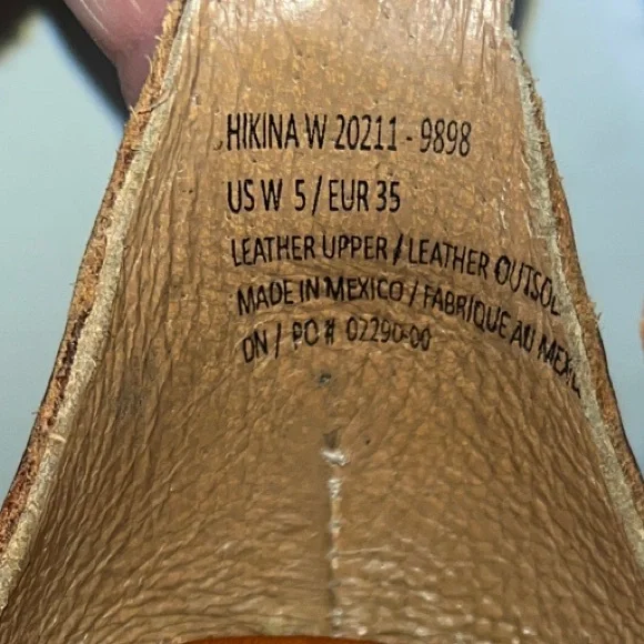 Olukai Hikina Brown Leather Sandals size women’s 5 - Picture 2 of 9